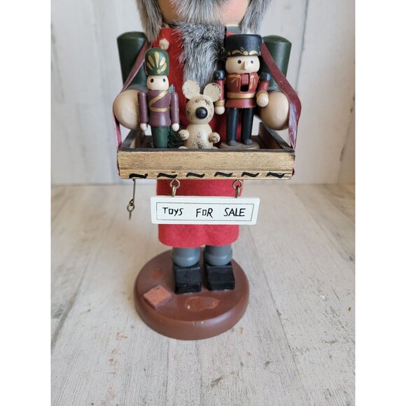 Zim toy vendor nutcracker AS IS Xmas vintage figure decor - Picture 3 of 14